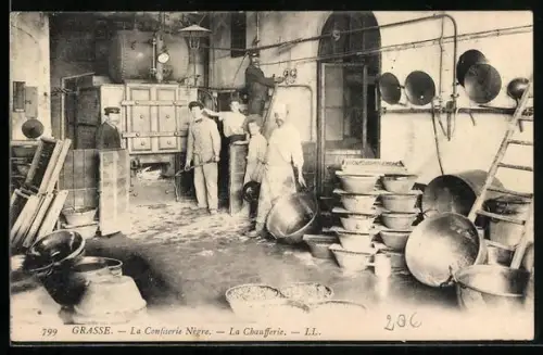 AK Grasse, La Confiserie Nègre, La Chaufferie