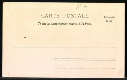 Lithographie Cannes, Vue panoramique et scènes côtières