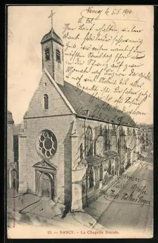 AK Nancy, La Chapelle Ducale