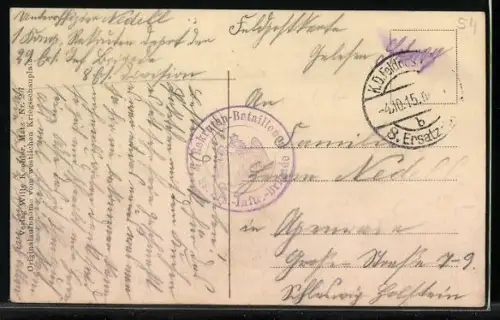 AK Pagny-sur-Moselle, Vue de l`incendie après l`attaque francaise du 22 août 1914