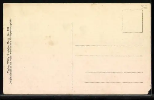 AK Ste. Marie /Viéville, Vue du village entouré de forêt et de champs