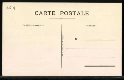 AK St-Nicolas-de-Port /Meuthe-et-Moselle, Réparations d`instruments de musique par Augte Herrmann