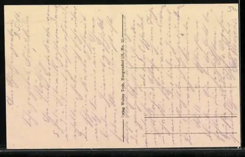 AK Anceviller, Scène de rue animée avec habitants et maisons anciennes