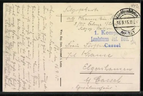 AK Thezey-St.-Martin, Enfants et villageois devant l`église du village