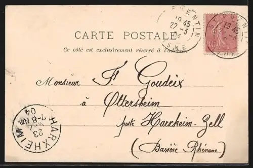 AK Saint-Quentin, Vue générale prise du Canal