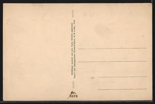 AK Berry au Bac, Vue depuis une Schiessscharte d`un Panzer-Geschütz