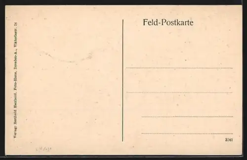 AK Prouvais, Vue panoramique du village et des champs environnants