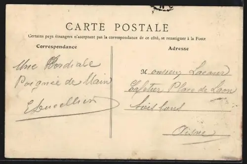 AK Tergnier /Aisne, Rue Louis-Alliaume avec enfants et passants