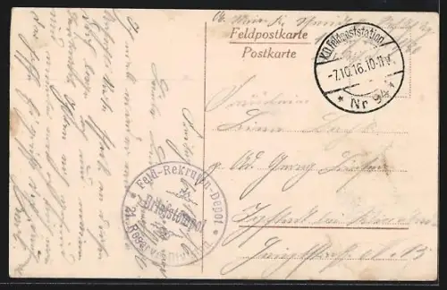 AK Beaumont, Vue panoramique du village