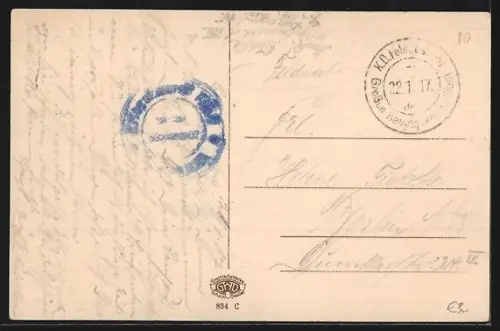 AK Charleville, Vue d`ensemble de la ville