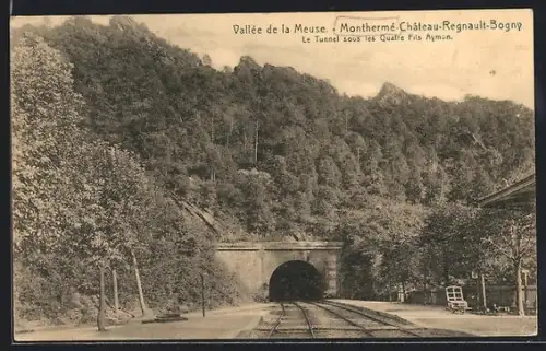 AK Monthermé, Le Tunnel sous les Quatre Fils Aymon