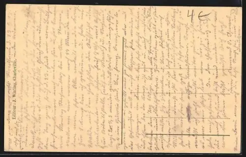 AK Monthermé, Le Tunnel sous les Quatre Fils Aymon