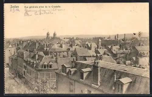 AK Sedan, Vue générale prise de la Citadelle