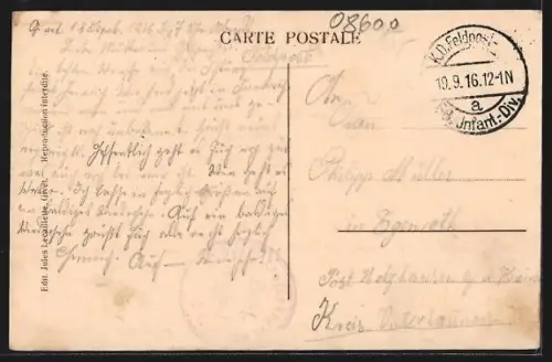 AK Givet, Vue du côté Nord du fort de Charlemont, construit en 1555, par ordre de Charles-Quint