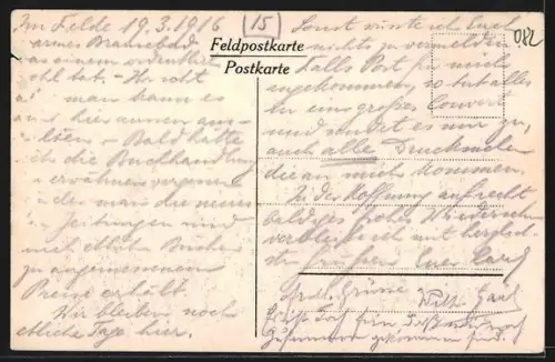 AK Montcheutin, Vue du village avec maisons et arbres en hiver