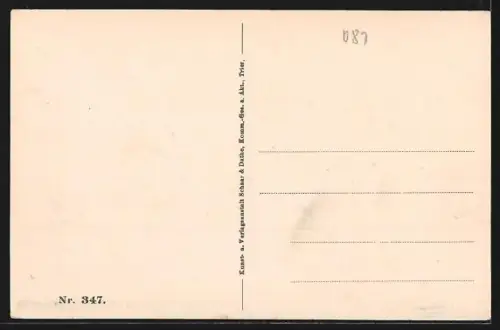 AK Rethel, Vue des ruines