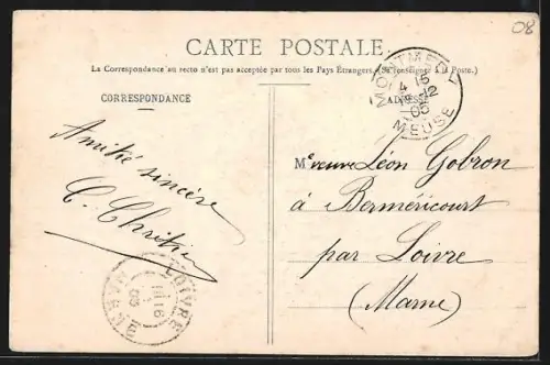 AK Mézières, Citadelle, Ancienne Porte de Berthaucourt