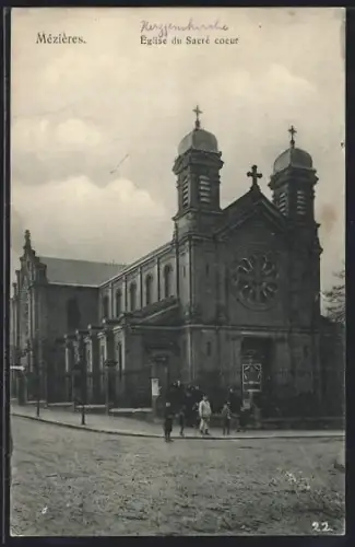 AK Mézières, Église du Sacré Coeur