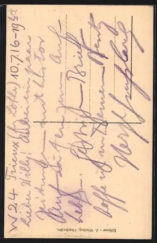 AK Flize /Ardennes, Château de Flize avec son architecture du XVIe siècle et son parc dessiné par Le Nôtre