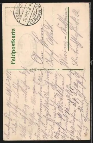 AK Olizy /Ardennes, Église avec groupe de personnes devant