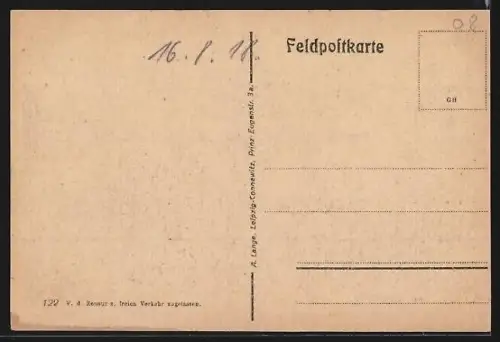 AK Neuflize, Groupe de personnes devant un bâtiment administratif