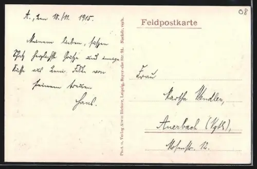 AK Rethel, Sanitätslager-Anlagen in Neu-Rethel während Feldzug 1914-15