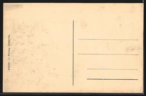 AK Mézières, Rue du Faubourg d`Arches animée