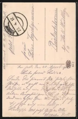 AK Sault /Rethel, Rue principale avant et après le bombardement