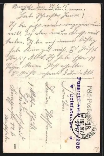 AK Crapeau-Mesniles /Roye, Église, côté ouest