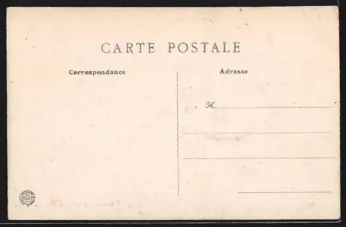 AK Molliens-aux-Bois /Somme, Vue de l`École et de la Mairie