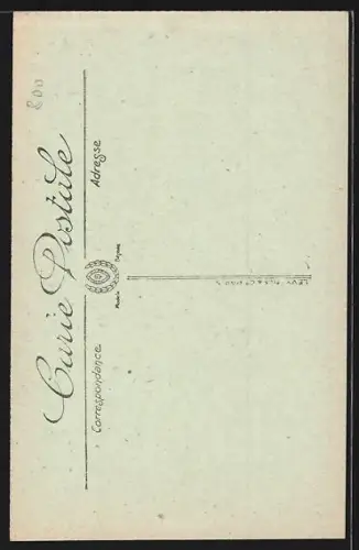 AK Amiens, L`Horloge et la rue des Vergeaux