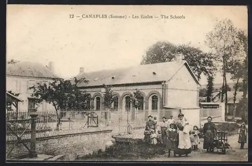 AK Canaples /Somme, Les Écoles