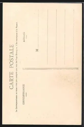 AK La Schlucht, En réserve de fabrique devant l`auberge