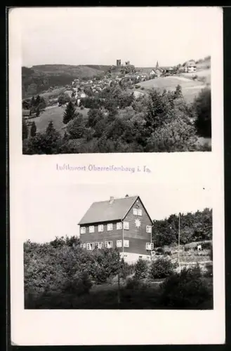 AK Oberreifenberg i. T., Ortsansicht, Gebäude