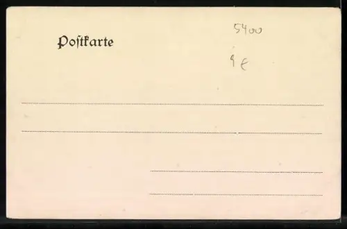 AK Coblenz, Goeben-Platz mit Denkmal