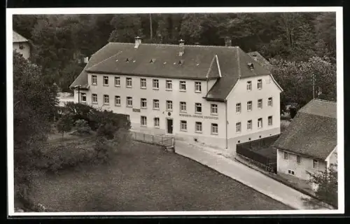 AK Tiefenstein /Albtal, Werkheim der Spinnerei