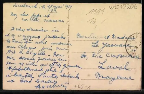 AK Saarbrücken, Partie am Hauptbahnhof