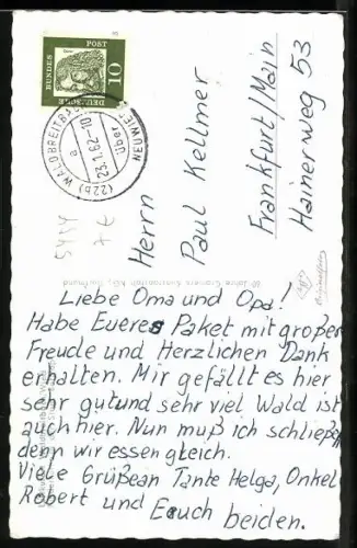 AK Waldbreitbach /Wied, Kinderkurheim der Stadt Bottrop