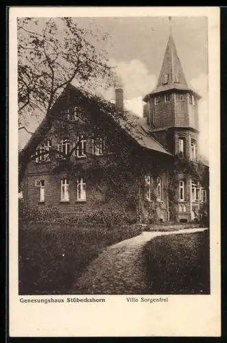 AK Stübeckshorn, Genesungshaus Villa Sorgenfrei