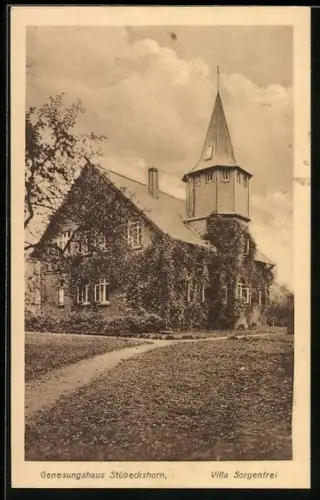 AK Stübeckshorn, Villa Sorgenfrei