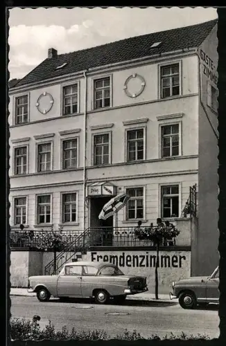 AK Remagen, Vorderansicht der Pension Prinz in der Strasse Rheinpromenade 21