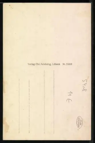 AK Nassau a. d. Lahn, Partie an der evangel. Kirche