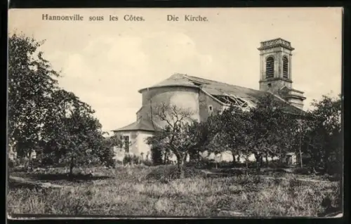 AK Hannonville sous les Côtes, L`Eglise