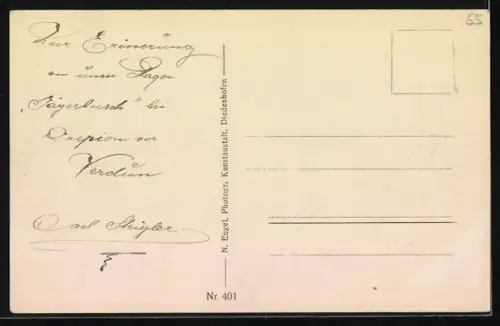 AK Crépion, Scène du front occidental avant Verdun