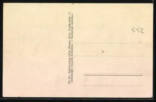 AK Hattonville, Vue des ruines du village après les destructions