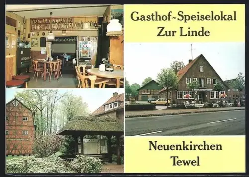 AK Neuenkirchen / Lüneburger Heide, Gasthof-Speiselokal Zur Linde, Inh. Karsten Bähnke