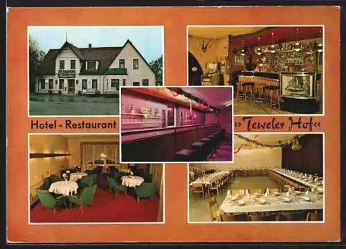 AK Tewel, Hotel-Restaurant Teweler Hof, Inh. Meta Pfeiffer, Gastraum, Bar, Festsaal