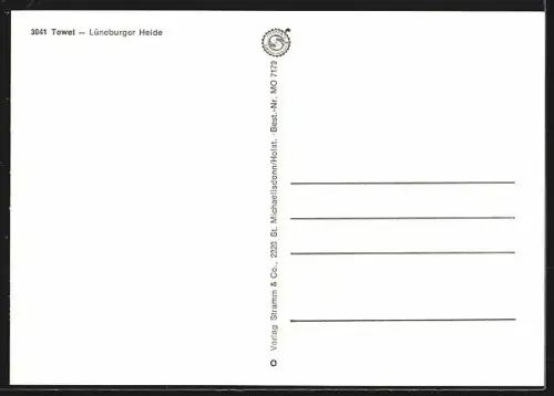 AK Tewel /Lüneburger Heide, Fachwerkhaus, Freibad, Bauernhaus, Bachlauf