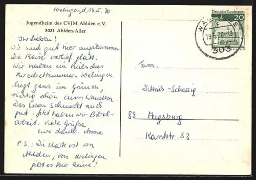 AK Ahlden /Aller, Jugendheim des CVJM Ahlden e. V