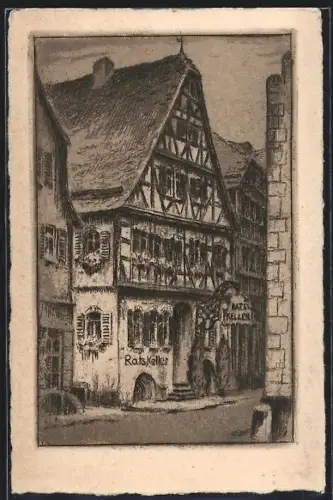 AK Bad Mergentheim, Weinrestaurant Ratskeller